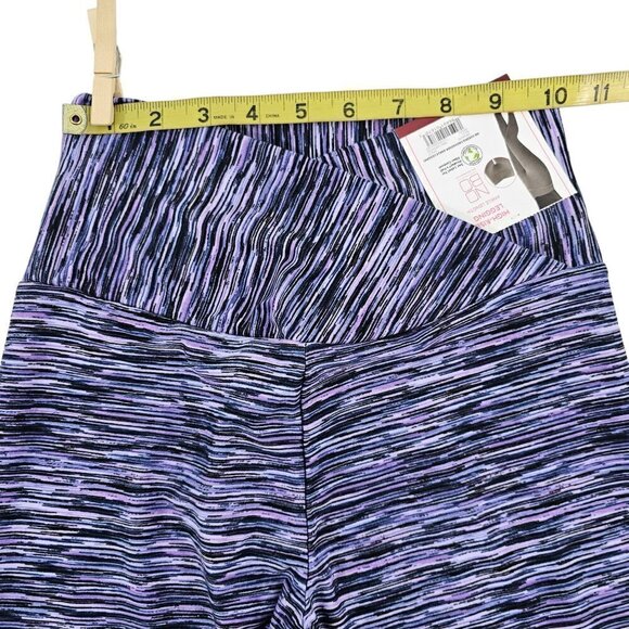 No Boundaries Sueded Crossover Waist Purple NOBO Junior Ankle Leggings - NWT - Picture 5 of 16